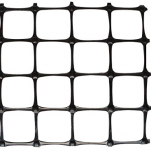 Black Bidirectional Geogrid Plastic Net Chicken and Duck Enclosure Isolation Breeding Net Orchard Fence Net Fence thumbnail-5