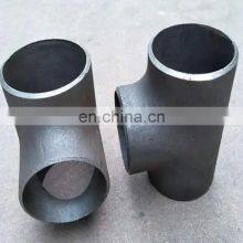Custom Butt Welding Reducing Seamless Tee Cold Drawn Carbon Steel Tee Large Diameter Fittings thumbnail-3