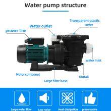 1.5HP Single Speed Water Filtration Pump Swimming Pool Pump Plastic Electric Water Pump thumbnail-2