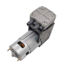 AIRJET High Flow 50LPM Air Pump DC 24V Electric Vacuum Pump -85KPA Carbon Brushed Motor Assembled Piston Pump DH7 Series High Pressure 600KPA Air Compressor thumbnail-1