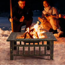 Iron Wood Burning Fire Pit 3 in 1 thumbnail-1