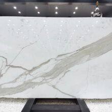 Italian Calacatta White Marble Slabs Luxury Material thumbnail-2