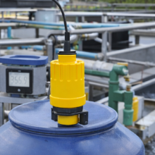 Ultrasonic Level Transmitter Type 2270 Blind 4-20mA HART for Water Treatment Tank thumbnail-3