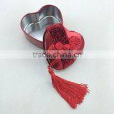 Lovely Heart Shape Chocolate Tin Cans thumbnail-3
