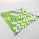Wholesale Party Supplies Paper Triangle Flag Banners for Wedding Decoration thumbnail-5