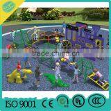 Multifunction Kids Outdoor Rock Climbing Wall and Slide