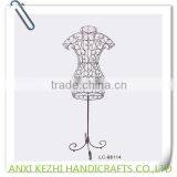 KZ8-06070 Modern Wrought Iron Metal Cloth Standing Model Coat Rack thumbnail-2