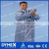 CPE Gown Disposable Gowns Plastic Gown,CPE Isolation Gown With Open Cuff (blue)