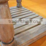 White Chinese Wooden Antique Furniture Tea Table thumbnail-2