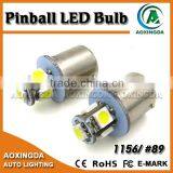 12v 1156 BA15S 89 LED Bulb for Pinball Machine Flasher Light