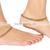 Indian Gold Plated Beautiful Payal Anklet thumbnail-1