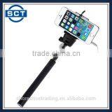 Colorful Monopod Selfie Stick Telescopic Wired Remote Mobile Phone Holder For All Phones thumbnail-6