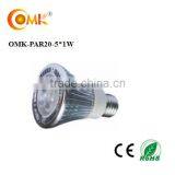 6W/9W/20W/25W Par20 LED Light Source OMK-PAR20-3*2W