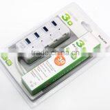 3.0 Super High Speed 4 Port Usb Hub With Switch Button thumbnail-4