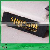 Sinicline Design Clothing Label Fold Woven Label With Danmask Material