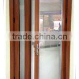 Hot Sale the Most Popular Aluminum Casement Profile Glass Double Entry Door thumbnail-3