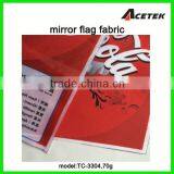 70g mirror flag fabric with textile digital printer