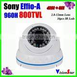Surveillance Camera 36pcs ir Leds OSD Menu 800TVL Outdoor Vandalproof Dome Security Camera Vision Star thumbnail-1
