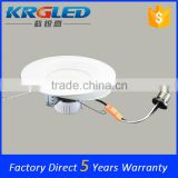 187mm led round recessed downlight white