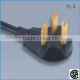 Usa and Canada Standard Power Cord Plug 3pin Plug thumbnail-1