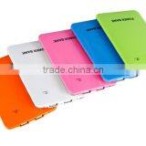 New Products 2016 Colorful Super Slim Power Bank Usb Charger With Touch Switch and Custom Logo Printing thumbnail-3