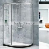 900*1200 curved frame sliding shower room