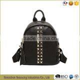 Hot Sale Special Rivet PU Leather School Backpack for Girls thumbnail-1