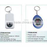 Mini Body Pocket Compass With Keychain thumbnail-2