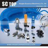 MPH Brass Connection Pneumatic Elbow Hose Connector Quick Push in Air Fittings thumbnail-5