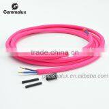 Spray Painting White Ceiling Rose / Braided Iron Lamp Holder Pendant Light Fitting Kit thumbnail-3