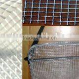 PVC Transparent Mesh Fabric for Bag and Forder