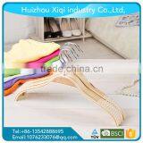Wooden Cloth Hanger/Jacket Hangers,wood Hanger Machine,wonder Hanger Nickel-Plated Hook, Natural Finish thumbnail-2