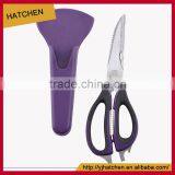 SK-006 LFGB Certificated 2cr13 S/s Colourful Scissors Kitchen Shears