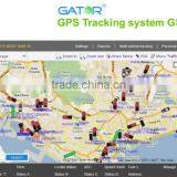 GPS vehicle tracking system speed monitoring software platform