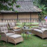 High Polyethylene Rattan Garden Sofa Set - Wicker Rattan Sofa Outdoor Furniture - Patio Furniture thumbnail-1
