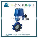 Gearbox Motorized Butterfly Valve TianJin Ansheng