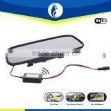 Wireless no Interference One Second Startup HD WIFI 4.3inch Display Car Rearview Mirror