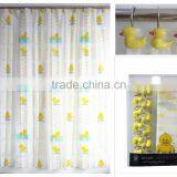 Yellow Duck Design FABRIC 72x72 Shower Curtain;hot Sale and Fashion Shower Curtains thumbnail-2