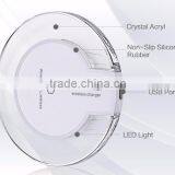 High Quality Crystal Fantasy Wireless Charger Qi Standard Wireless Charger Pad Wireless Phone Charger for Samsung S6 Nokia HTC thumbnail-5