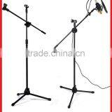 High Quality Height Adjustable Tripod Microphone Stand thumbnail-1