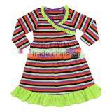 Kids Dress New Style Pumpkin Printed Baby Girls Dresses Pearls Halloween Dress Little Girls Latest Dress thumbnail-2
