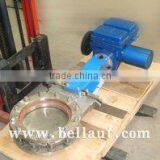 150# Flange End Knife Gate Valve With Electric Actuator thumbnail-3