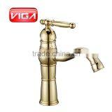 Gold Color Vintage Sink Tapsupc 61-9 Nsf Kitchen Faucet Kitchens Faucet thumbnail-2