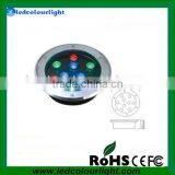 High Quality Waterproof RGB Led Inground Lights in Concrete/IP68