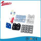 Custom Molded Silicone Rubber Buttons/ Rubber Push Button/single Button From China
