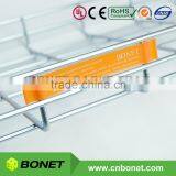 Wire Mesh Basket Cable Tray Plastic Brand Label Clip Signage for OEM thumbnail-2