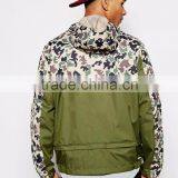Daijun Oem 100%polyester Autumn Green Colour With Zipper Custom Long Sleeve Camo Jacket thumbnail-2