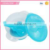 Manufacturing Non-toxic pp Spill Proof Suction Baby Bowl With Double Handle thumbnail-1