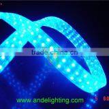 LED Rainbow Rope Light Flat Three Wire Rope Lighting for Outdoor Decoration thumbnail-3