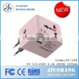 Hot Sell Promotion Gifts Internation Usa Travel Universal Adapter Usb (JS-148) thumbnail-5